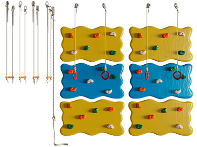现代儿童攀岩墙3d模型 现代儿童攀岩墙