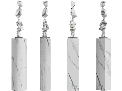 现代抽象工艺品雕塑雕刻3d模型 现代抽象工艺品雕塑雕刻