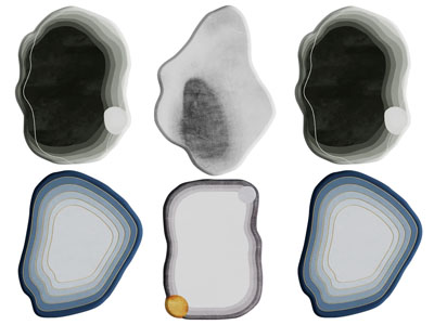 现代水纹造的地毯3d模型 现代水纹造的地毯