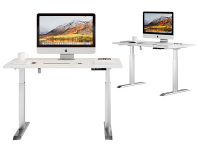 现代书桌、电脑3d模型 现代书桌、电脑