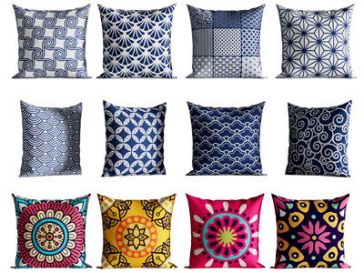 现代方形靠垫抱枕