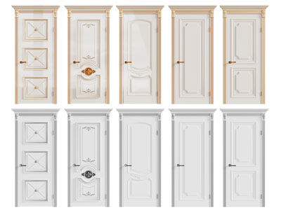 欧式单扇平开门