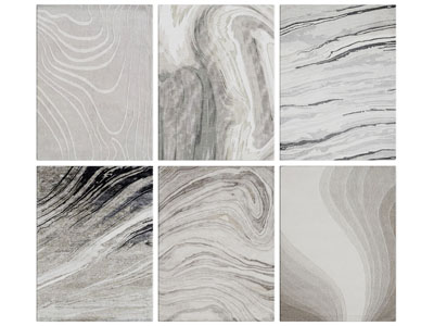 现代长方形地毯3d模型 现代长方形地毯