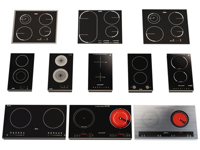 现代电磁炉3d模型 现代电磁炉