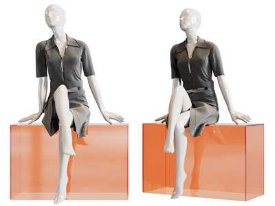 现代女装模特3d模型 现代女装模特