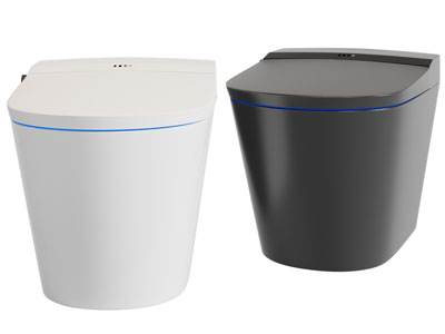 现代智能马桶、坐便器