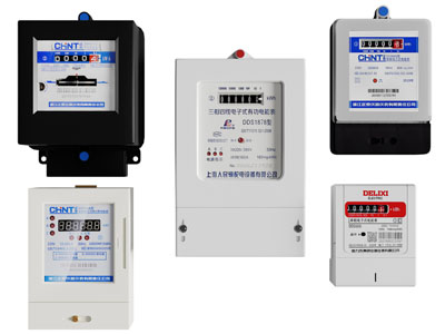 现代家用电表、单相电能表3d模型 现代家用电表、单相电能表