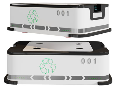 现代AGV小车、智能运输车3d模型 现代AGV小车、智能运输车