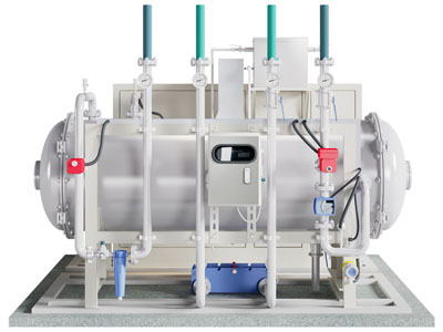 现代无塔二次供水工业设备3d模型 现代无塔二次供水工业设备