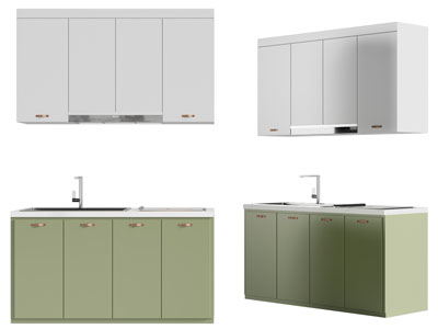 现代水吧台橱柜