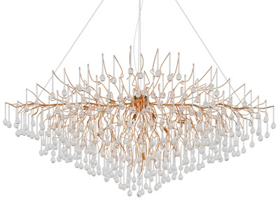 现代轻奢水滴吊坠吊灯