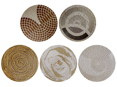 侘寂风圆形地毯3d模型 侘寂风圆形地毯