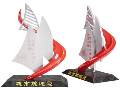 现代城市雕塑雕刻3d模型 现代城市雕塑雕刻