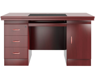 现代办公桌3d模型 现代办公桌