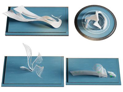 现代城市雕塑雕刻、雕塑小品3d模型 现代城市雕塑雕刻、雕塑小品