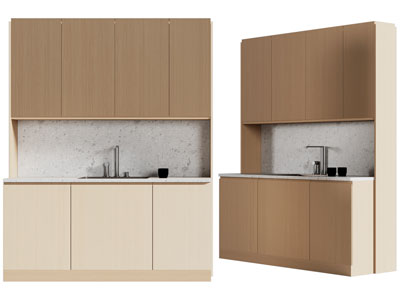 现代水吧台橱柜