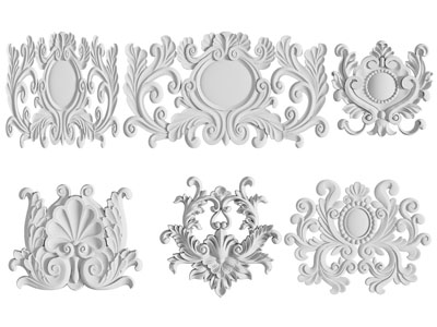 欧式雕花装饰构件