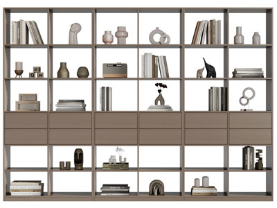 现代开放海书柜 书架