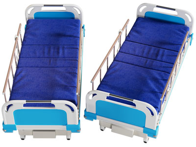 现代可升降医院病床3d模型 现代可升降医院病床