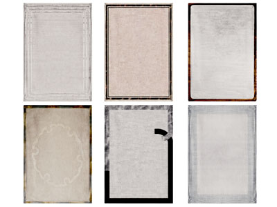 现代长方形地毯3d模型 现代长方形地毯