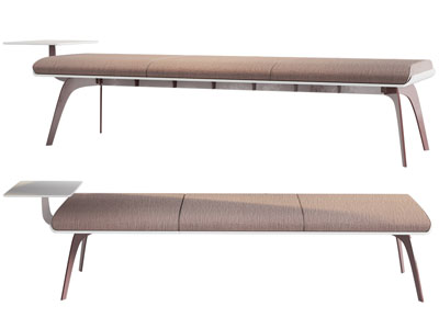 现代长方形沙发凳子