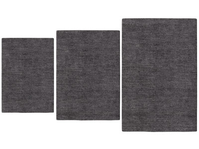 现代灰色长方形地毯3d模型 现代灰色长方形地毯