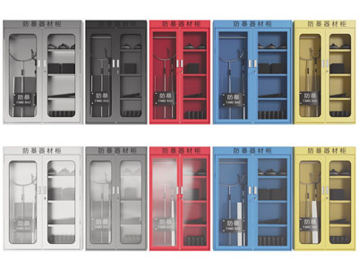 现代防暴器材柜3d模型 现代防暴器材柜
