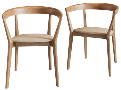 北欧实木休闲椅子 餐椅