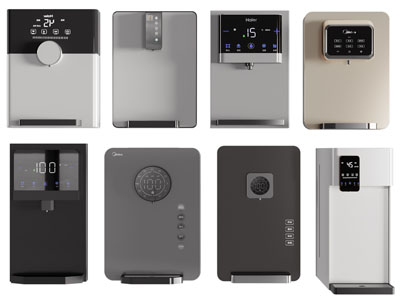 现代直饮机、饮水机3d模型 现代直饮机、饮水机