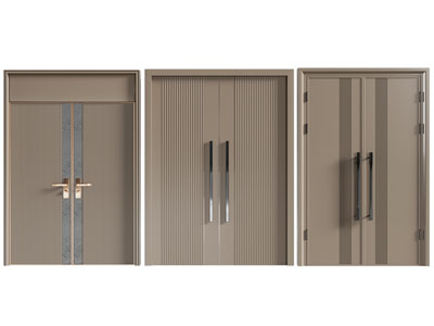 现代双开门、大门