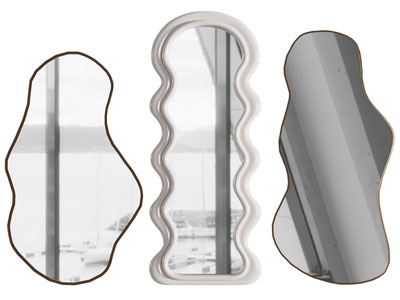 现代装饰镜子墙饰挂件