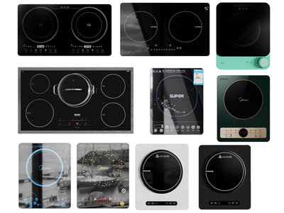 现代电磁炉厨房电器3d模型 现代电磁炉厨房电器