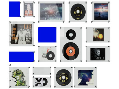 现代黑胶唱片墙饰挂件