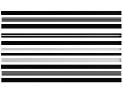 现代长条形空调排风扇、出风口3d模型 现代长条形空调排风扇、出风口