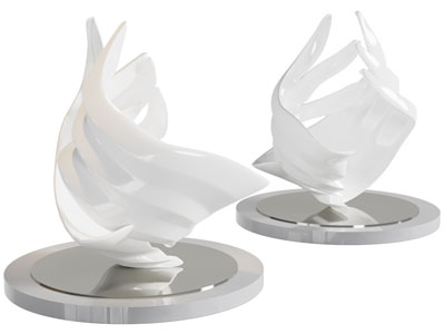 现代城市雕塑3d模型 现代城市雕塑