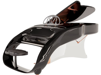 后现代异形钢琴 琴凳3d模型 后现代异形钢琴 琴凳