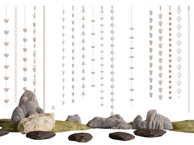 新中式假山 挂件景观园艺小品