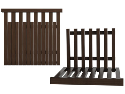 现代可折叠实木换鞋凳