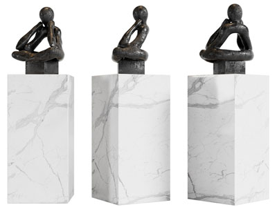 现代抽象小人雕塑雕刻3d模型 现代抽象小人雕塑雕刻