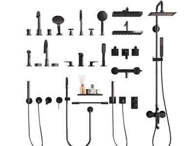 现代水龙头 淋浴花洒