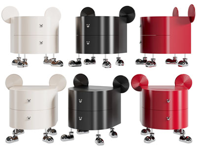 现代卡通米老鼠换鞋凳子