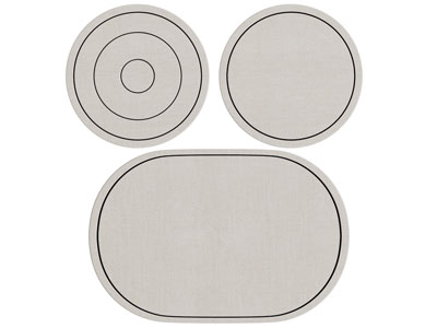 现代圆形地毯3d模型 现代圆形地毯