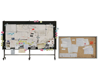 现代便签黑板 宣传栏