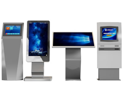 现代查询一体机、排号机3d模型 现代查询一体机、排号机