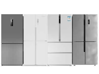 现代电冰箱3d模型 现代电冰箱