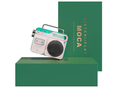 现代复古录音机、蓝牙音箱3d模型 现代复古录音机、蓝牙音箱