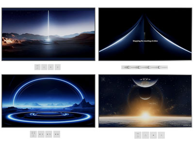 现代壁挂式液晶电视机3d模型 现代壁挂式液晶电视机