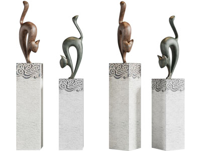 现代抽象雕塑雕刻3d模型 现代抽象雕塑雕刻