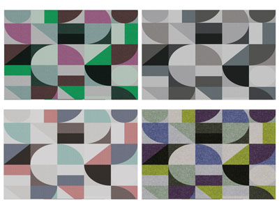 现代几何图案地毯3d模型 现代几何图案地毯