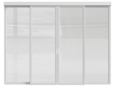 现代办公大门 推拉门